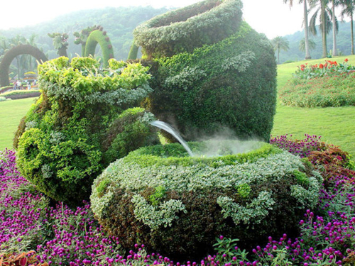 立體花卉鋼構(gòu)